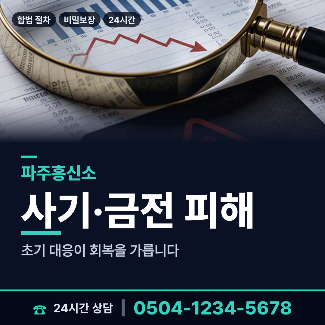파주 조리읍 야간조사 상담 안내